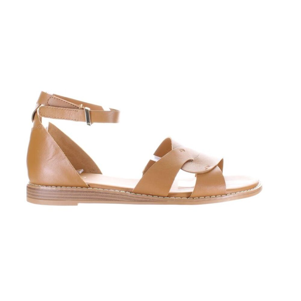 Franco Sarto Womens Glora Brown Ankle Strap Sandals Size 11 Medium (B, M)